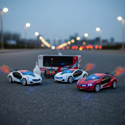 Rechargeable RC Famous Car with 3D Lights & Spray (6506CH)